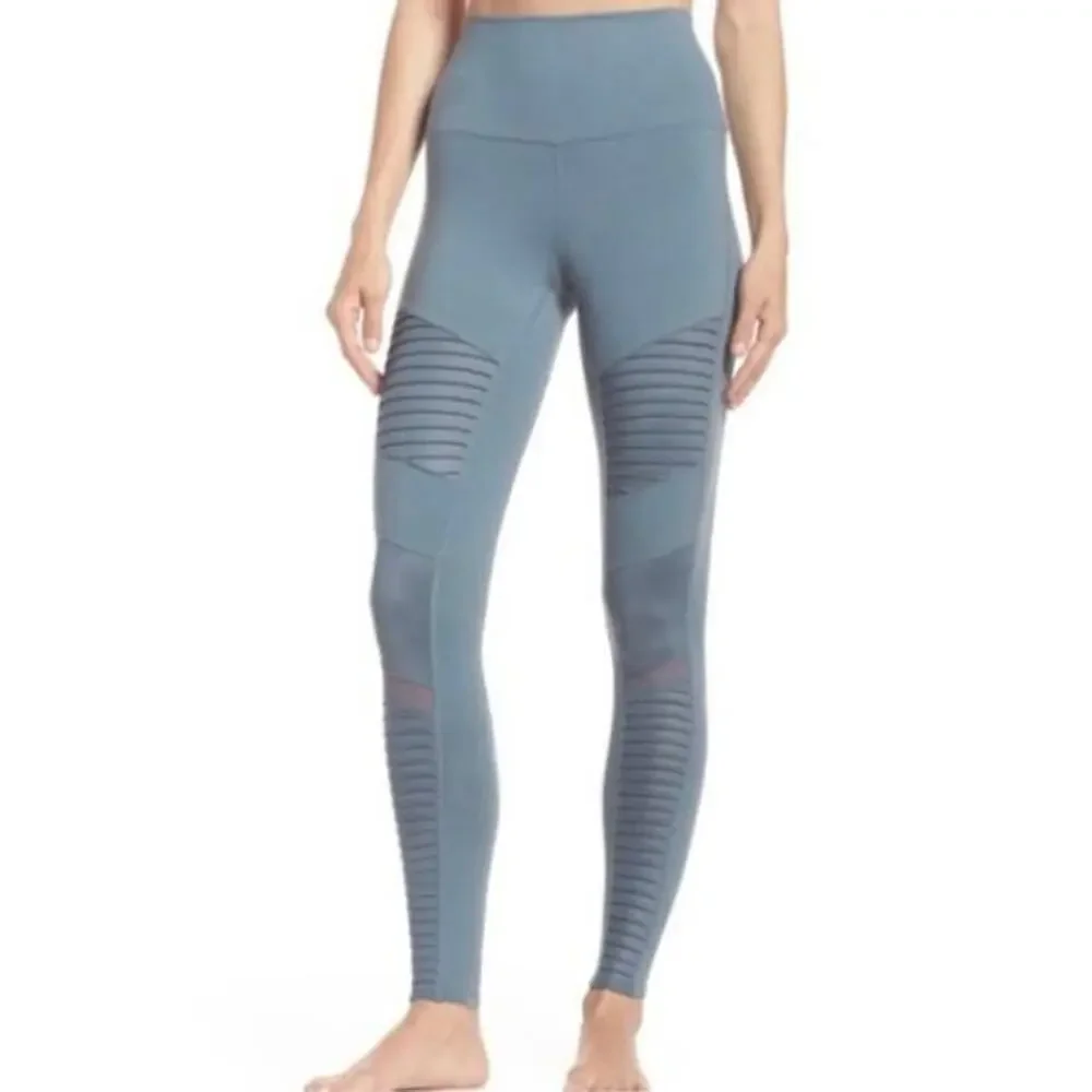 Alo Yoga High-Waist Moto‎ Leggings Size XS